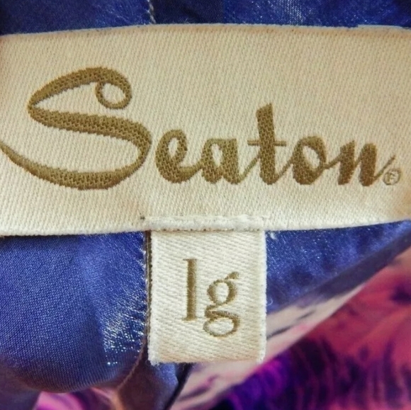 Seaton Tie Dye Silk Slip Dress - Picture 2 of 4